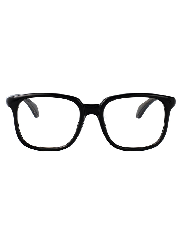 Moncler Shiny Black Acetate Glasses