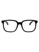 Moncler Shiny Black Acetate Glasses