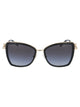 Michael Kors Light Gold/Black Metal Sunglasses