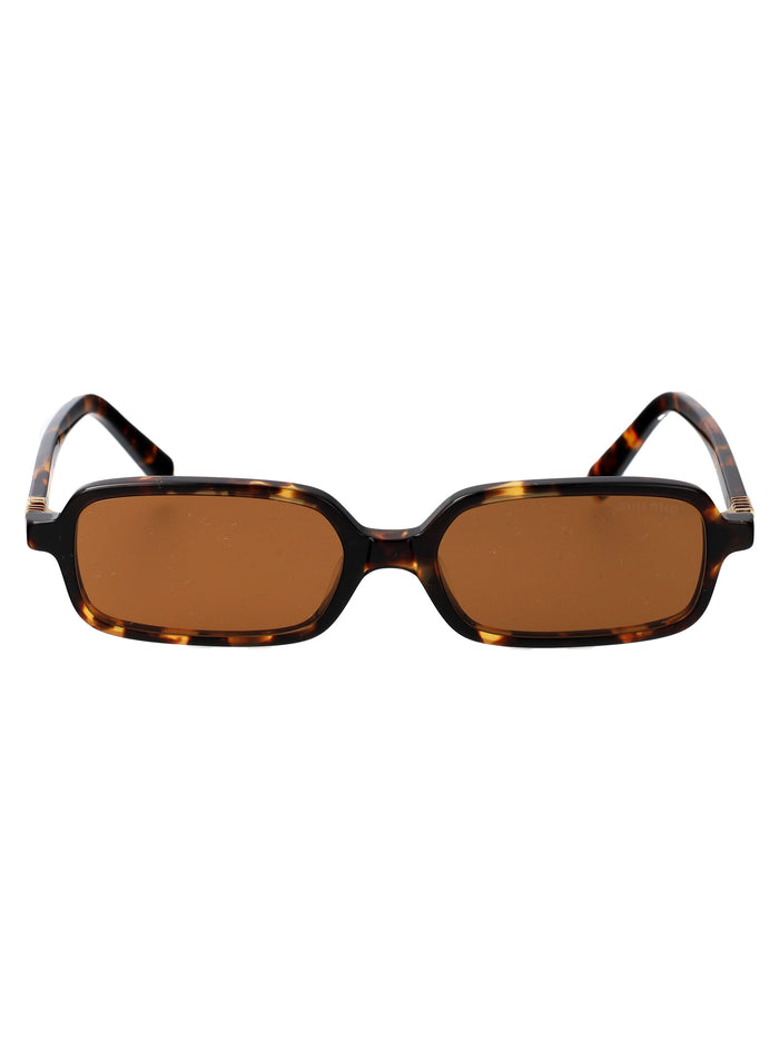 Miu Miu Havana Miele Acetate Sunglasses