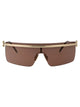 Miu Miu Oro Pallido Metal Sunglasses