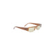 Miu Miu Opal Brown Brown Acetate Transparent Sunglasses