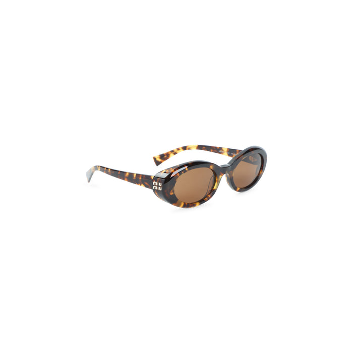 Miu Miu Havana Brown Acetate Sunglasses