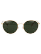 Polo Ralph Lauren Gold Metal Sunglasses