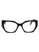 Prada Acetate Black Glasses Optical