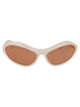 Prada Opal Milk Acetate Sunglasses