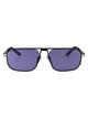 Prada Matte Black Metal Sunglasses