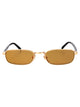 Prada Gold Metal Sunglasses