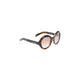 Pangaia Brown Logo Acetate Sunglasses