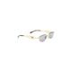 Pangaia Gold Metal Sunglasses