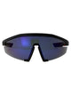 Prada Linea Rossa Matte Black Injected Sunglasses