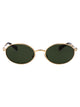 Swarovski Gold Metal Sunglasses
