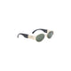 Versace Gold Metal Sunglasses