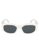 Versace White Nylon Sunglasses