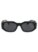 Versace Black Nylon Sunglasses