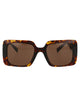 Versace Havana Acetate Sunglasses