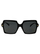 Versace Black Acetate Sunglasses
