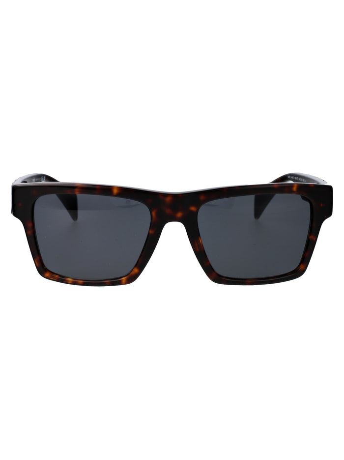 Versace Acetate Havana Sunglasses