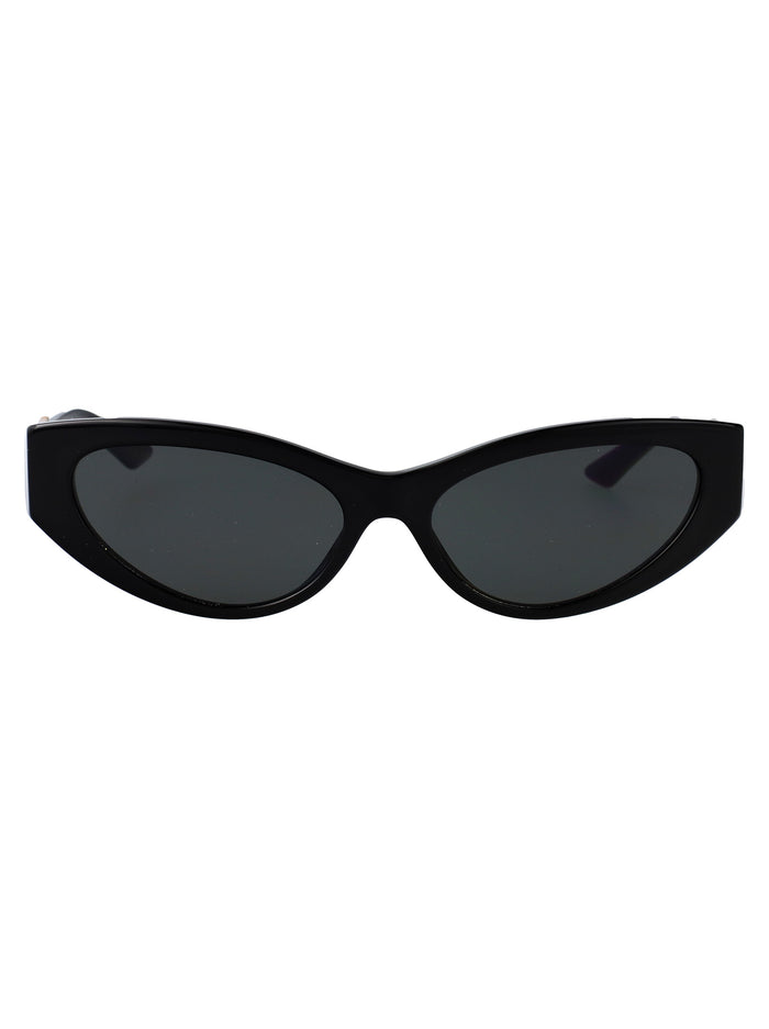 Versace Black Acetate Sunglasses