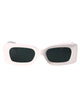 Versace White Injectate Sunglasses