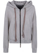 Ziggy Chen Cropped Full Zip Hoodie