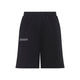 Pangaia Black Cotton 365 Midweight Long Shorts