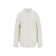 Pangaia Bone White Linen Womens Summer Linen Overshirt