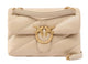 Pinko Beige Genuine Leather Bag