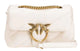 Pinko White Genuine Leather Bag