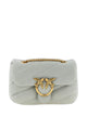Pinko Azure Leather Shoulder Bag