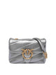 Pinko Grey Baby Love Puff Crossbody Bag