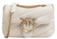 Pinko White Leather Shoulder Bag