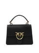 Pinko Black Leather Handbag