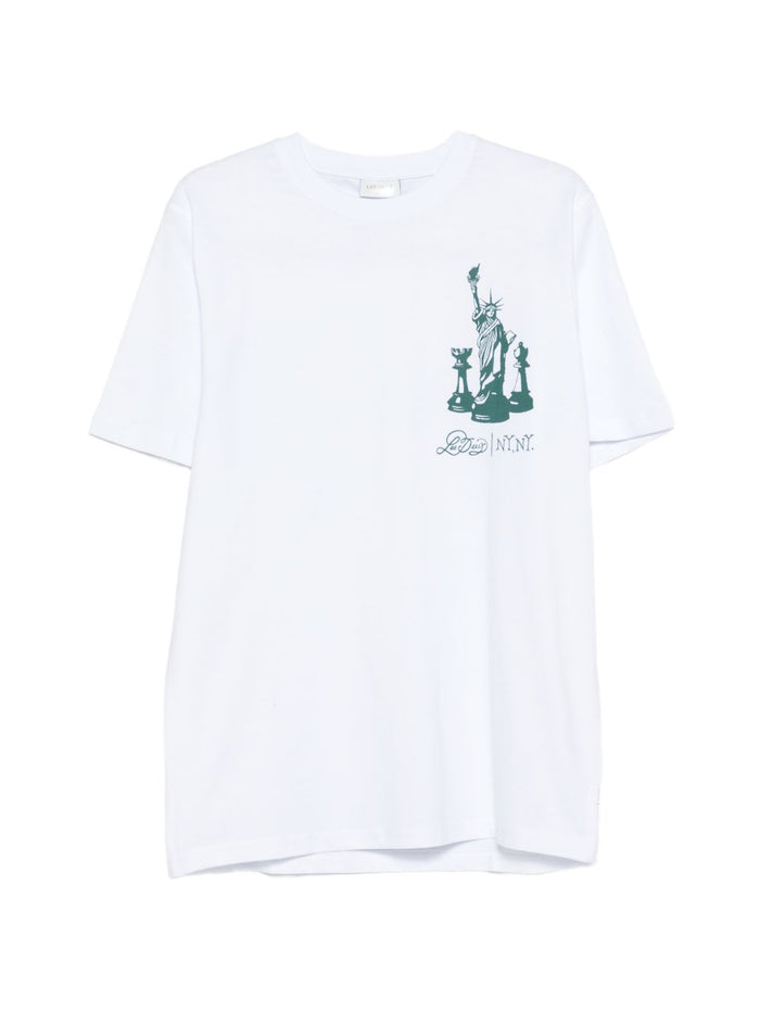 Les Deux White Cotton T-Shirt