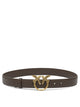 Pinko Brown Leather Belt