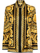 Versace Heritage Barocco-Print Silk Shirt
