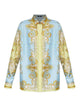 Versace Formal Shirt Print Spring Barocco Foulard