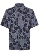 Les Deux "Charlie Poppy Aop" Short Sleeves Shirt