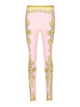Versace Pink And Gold Leggings