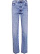 Frame "The Vertical" High Rise Straight Leg Jeans