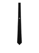 Versace Black Medusa Logo Tie