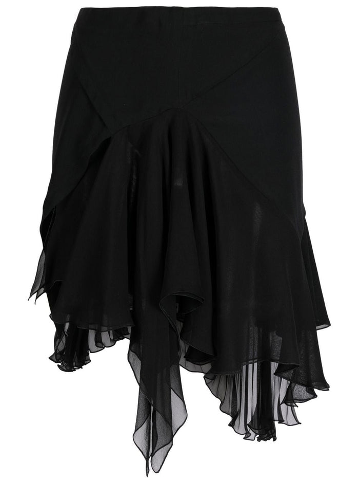 Versace Silk Mini Skirts Skirt