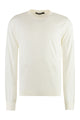 Versace Long Sleeve Cotton Blend T-Shirt