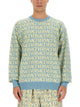 Versace Allover Logo Jersey
