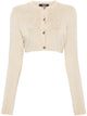Versace Viscose Short Cardigan
