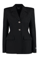Versace Wool Single-Breasted Blazer
