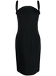 Versace Rolled Midi Dress