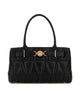 Versace Black Leather Medusa 95 Shopping Bag