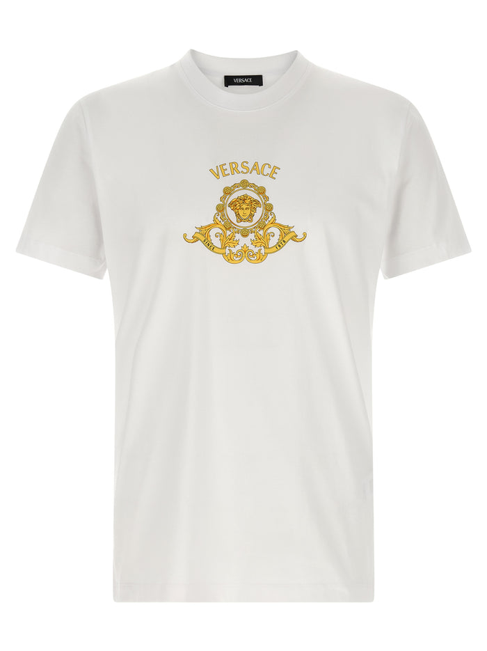 Versace 'Hall Of Heroes Crest' T-Shirt