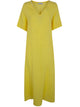 Why Ci V Neck Long Dress